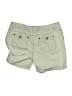 Natural Reflections Solid Green Khaki Shorts Size 6 - photo 2
