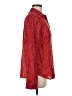 JCPenney Argyle Red Long Sleeve Button-Down Shirt Size M - photo 4