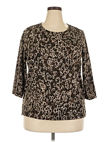 Croft & Barrow 3/4 Sleeve Blouse (view 1)