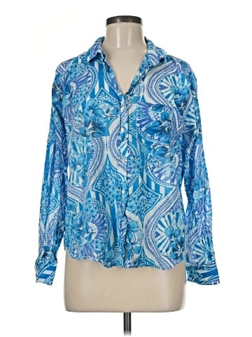 Calypso St. Barth Long Sleeve Blouse (view 1)