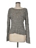 Eileen Fisher 100% Linen Metallic Gray Pullover Sweater Size M - photo 1