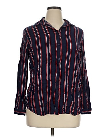 Divided by H&M Long Sleeve Button-Down Shirt (view 1)