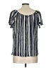 W5 Blue Short Sleeve Blouse Size L - photo 2