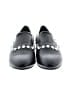 Opening Ceremony 100% Leather Solid Black Flats Size EU 36 - photo 2