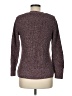 Natural Reflections Tweed Burgundy Pullover Sweater Size M - photo 2