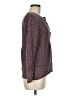 Natural Reflections Tweed Burgundy Pullover Sweater Size M - photo 4