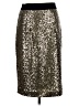 Milly Metallic Silver Formal Skirt Size 8 - photo 1
