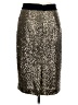 Milly Metallic Silver Formal Skirt Size 8 - photo 2