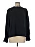 Fab'rik 100% Polyester Black Long Sleeve Blouse Size M - photo 1