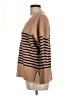 Ann Taylor LOFT Stripes Tan Pullover Sweater Size L - photo 5
