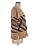 Ann Taylor LOFT Stripes Tan Pullover Sweater Size L - photo 4