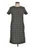 TU Graphic Gray Casual Dress Size 10 - photo 1