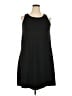 Eddie Bauer Solid Black Casual Dress Size 2X - photo 1