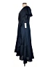 DKNY 100% Polyester Blue Cocktail Dress Size 10 - photo 5