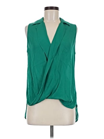 L'Agence Sleeveless Silk Top (view 1)