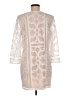 BCBGMAXAZRIA Floral Ivory Cocktail Dress Size M - photo 2