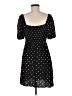 Primark 100% Viscose Polka Dots Black Casual Dress Size 8 - photo 2