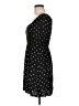 Primark 100% Viscose Polka Dots Black Casual Dress Size 8 - photo 5