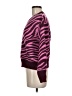 Ann Taylor Animal Print Purple Pullover Sweater Size M - photo 5