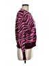Ann Taylor Animal Print Purple Pullover Sweater Size M - photo 4