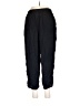 Flax 100% Rayon Solid Black Casual Pants Size 10 (M) - photo 2