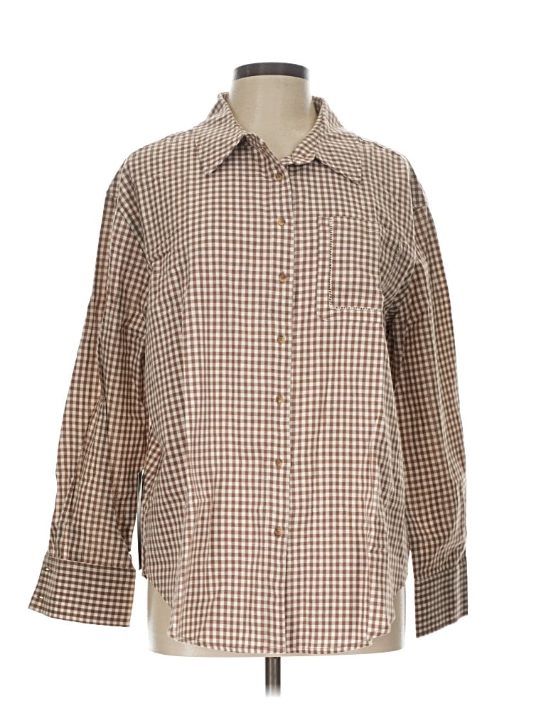Tuckernuck Long Sleeve Button Down Shirt In Brown