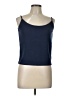 St. John Blue Sleeveless Top Size L - photo 1