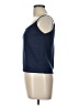 St. John Blue Sleeveless Top Size L - photo 5