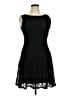 Connected Apparel 100% Polyester Black Cocktail Dress Size 10 - photo 1