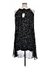 Apt. 9 100% Polyester Graphic Black Cocktail Dress Size 14 - photo 2