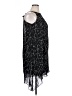 Apt. 9 100% Polyester Graphic Black Cocktail Dress Size 14 - photo 4