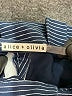 Alice + Olivia Stripes Blue Shorts Size 0 - photo 3