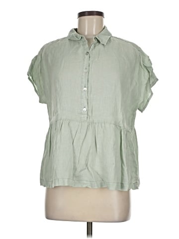 Cynthia Rowley Short Sleeve Blouse (view 1)