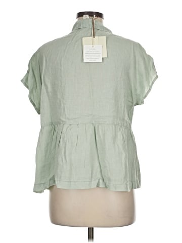 Cynthia Rowley Short Sleeve Blouse (view 2)