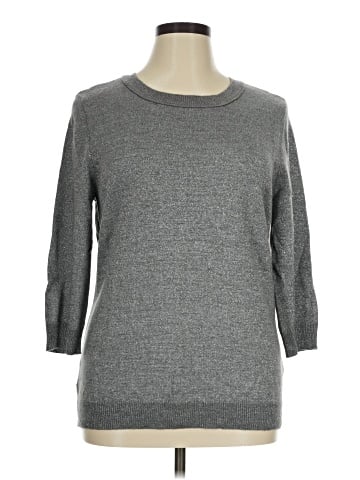 New York & Company 3/4 Sleeve Top (view 1)