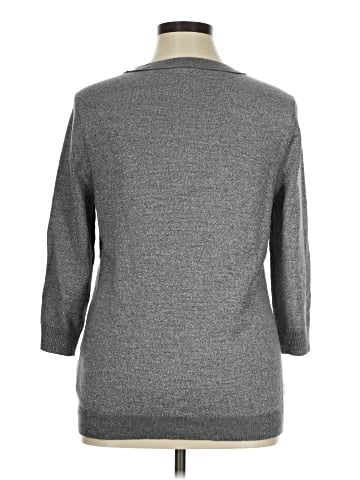 New York & Company 3/4 Sleeve Top (view 2)