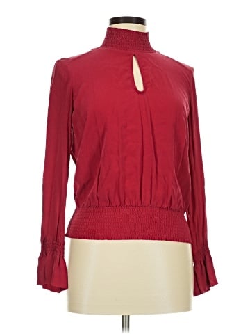 Bebe Long Sleeve Blouse (view 1)