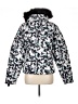 Superdry 100% Polyester Print Silver Snow Jacket Size 10 - photo 2