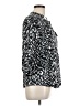 Cocomo Animal Print Silver 3/4 Sleeve Blouse Size L - photo 4