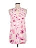 CAbi 100% Polyester Pink Sleeveless Blouse Size M - photo 2