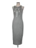 Mossimo Graphic Gray Casual Dress Size M - photo 1
