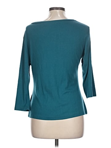 Allegra K 3/4 Sleeve Top (view 2)