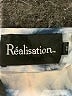 Réalisation 100% Silk Tie-dye Blue Casual Dress Size XS - photo 4