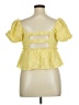 Trixxi Yellow Short Sleeve Top Size XL - photo 2