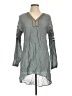 MONORENO Gray Long Sleeve Blouse Size L - photo 1