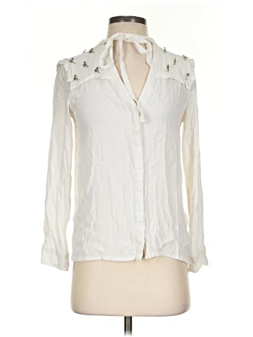 Maje Long Sleeve Blouse (view 1)