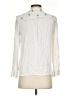 Maje 100% Viscose Ivory Long Sleeve Blouse Size Sm (1) - photo 2