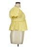 Trixxi Yellow Short Sleeve Top Size XL - photo 4