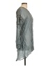 MONORENO Gray Long Sleeve Blouse Size L - photo 4