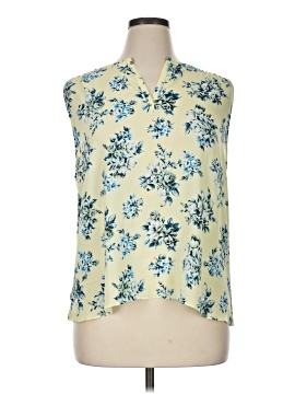 Ann Taylor Loft Sleeveless Button Down Shirt